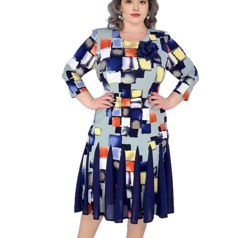 Charming Creative Casual Attractive Printed Dress Dresses