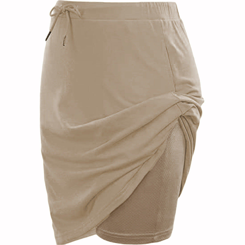 Women's Cool Elegant Tied Solid Culottes Skirts