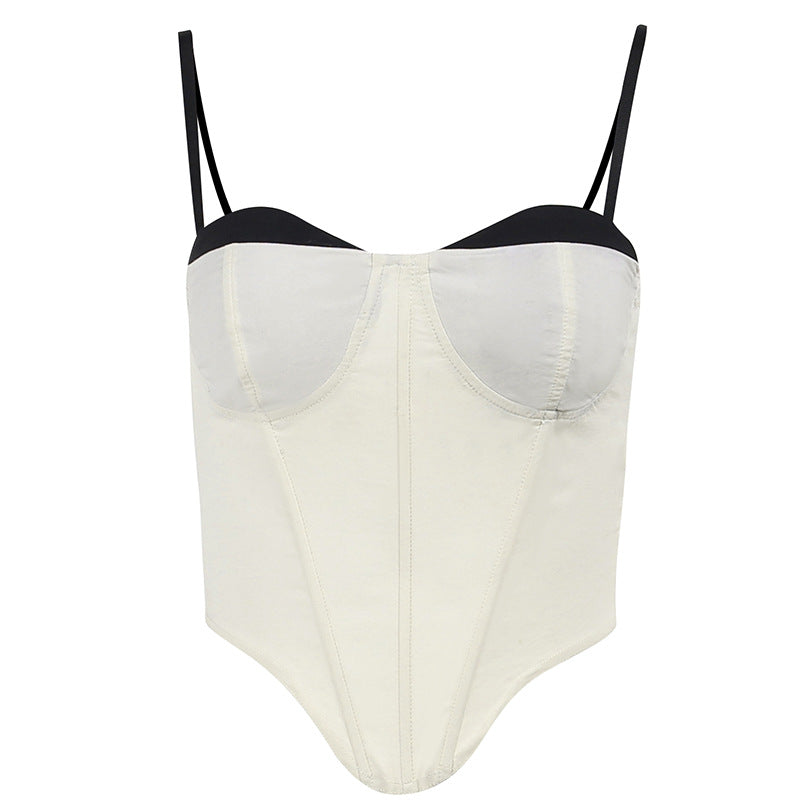 Women's Waist Slimming Camisole Street Fashion Casual Tops