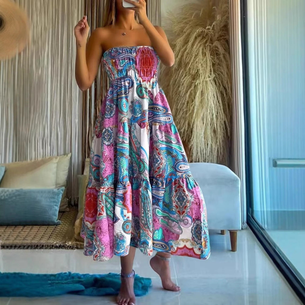 Classic Casual Fashion Summer Wear Dress Skirts
