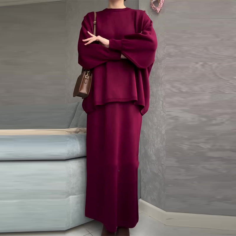 Autumn Solid Color Loose-fitting Versatile Casual Suits