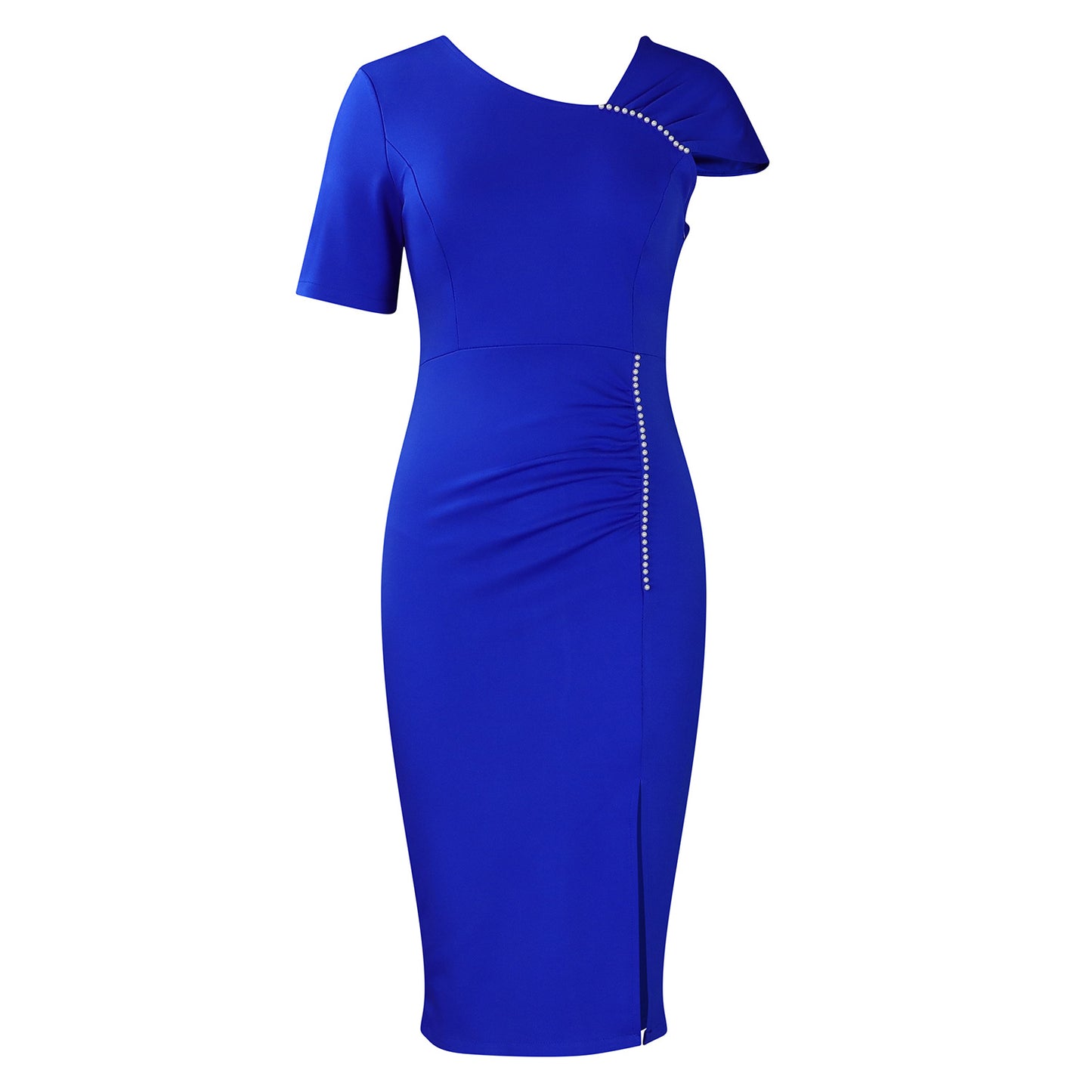 Temperament Sheath Beaded High Waist Ol Pencil Skirts