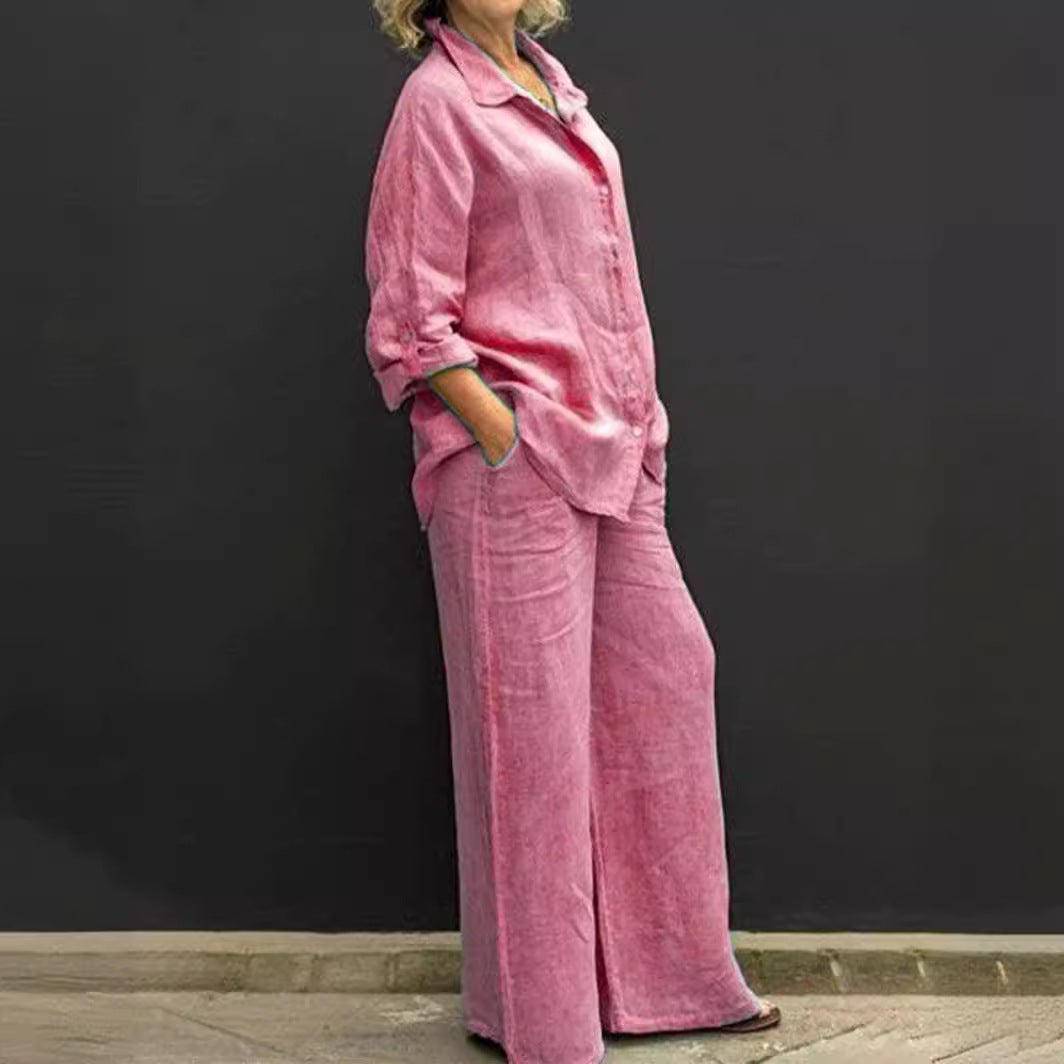 Women's Innovative Shirt Outfit Casual Urban Suits