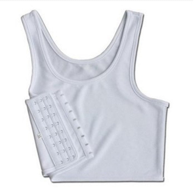 Three-row Hook Sports Chest Cover Healthy Tops