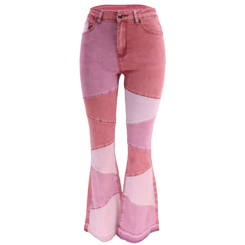 Women's Autumn Large Denim Wide Leg Fashion Jeans