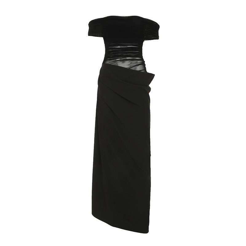 Style Spring Holiday Tulle Fake Two Pieces Design Skirts