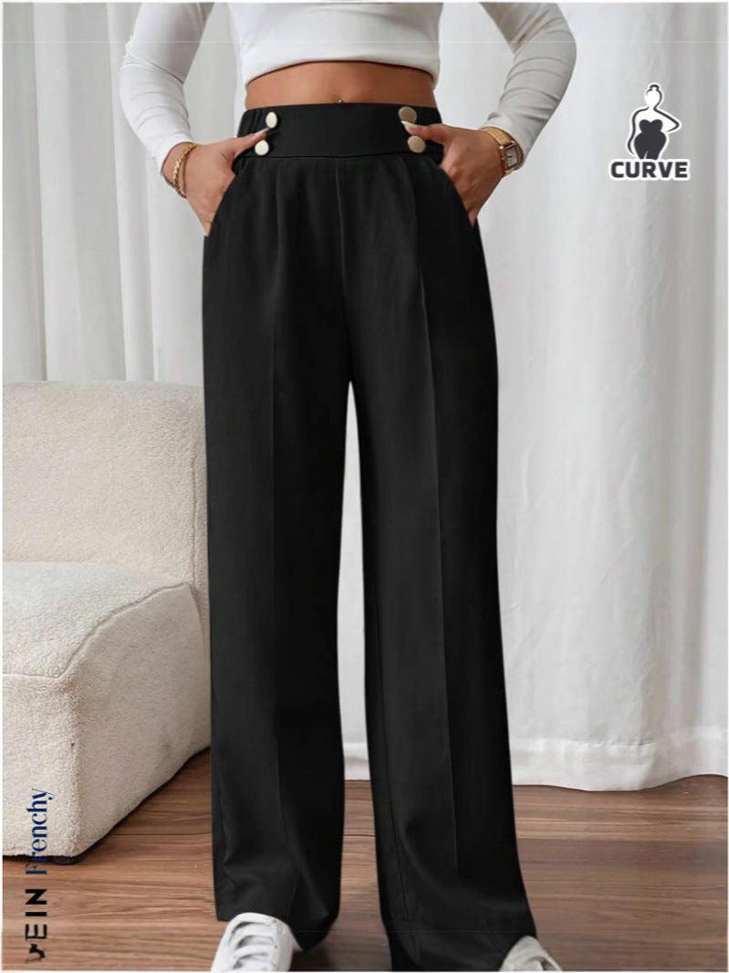 Women's Cropped Spring Korean Style Smoke Tube Harem Pants