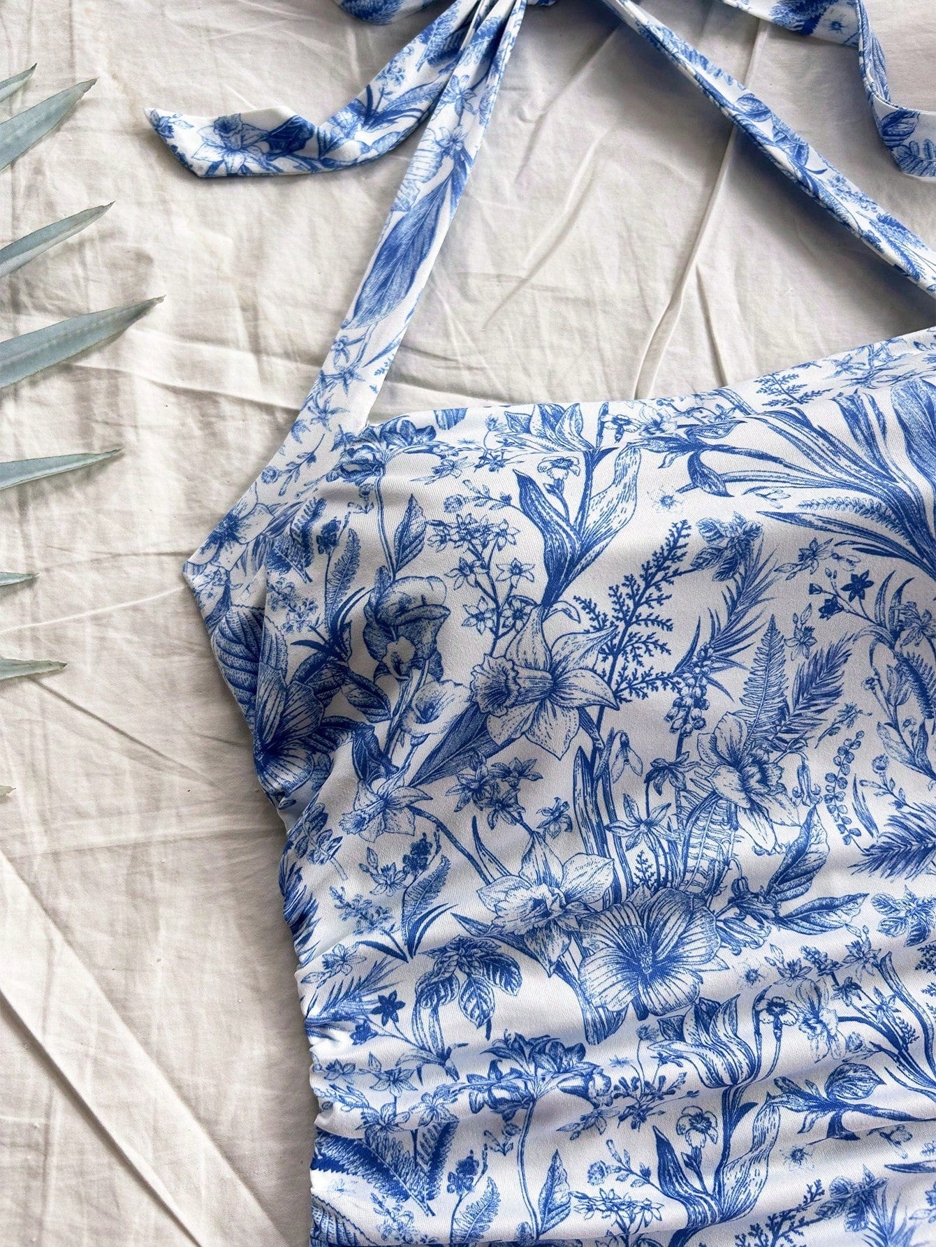 Women's Summer Fashion Sexy Print Halter Camisole Tops