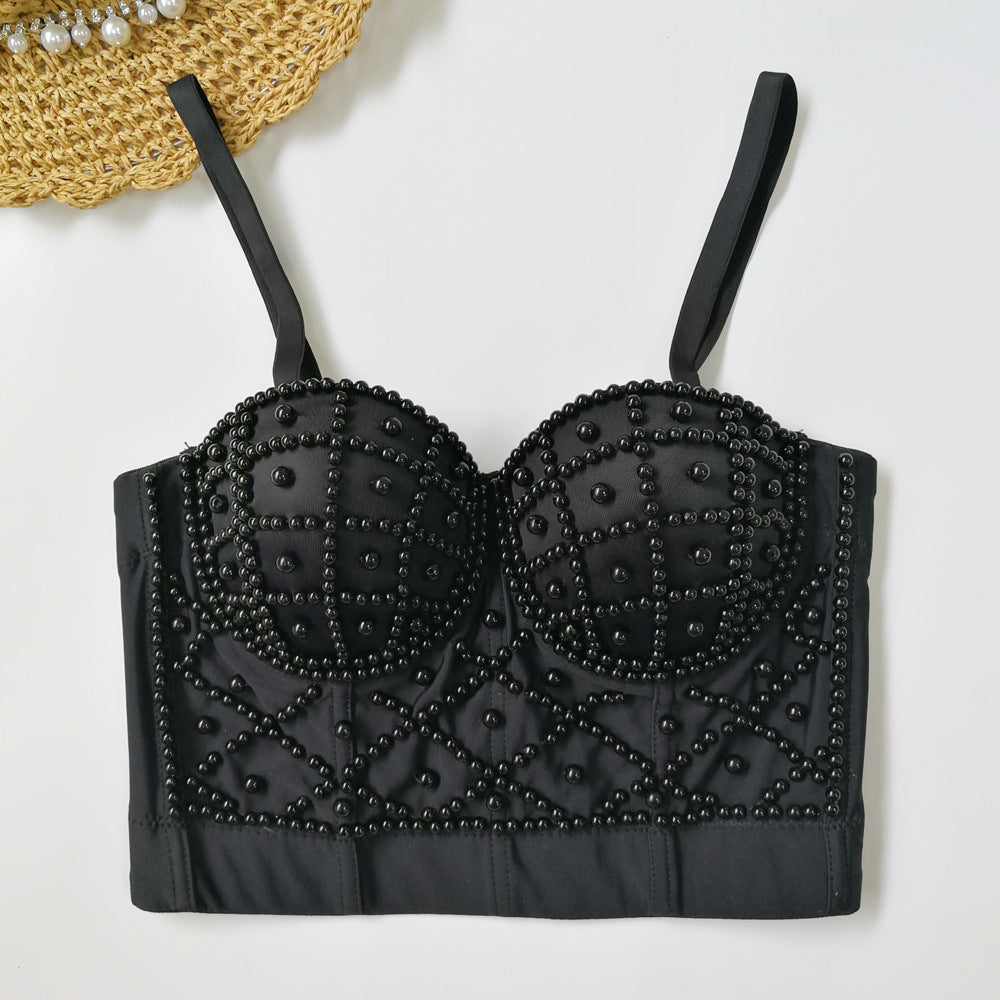 Women's Wear Beauty Back Exposed Navel Sexy Tube Tops