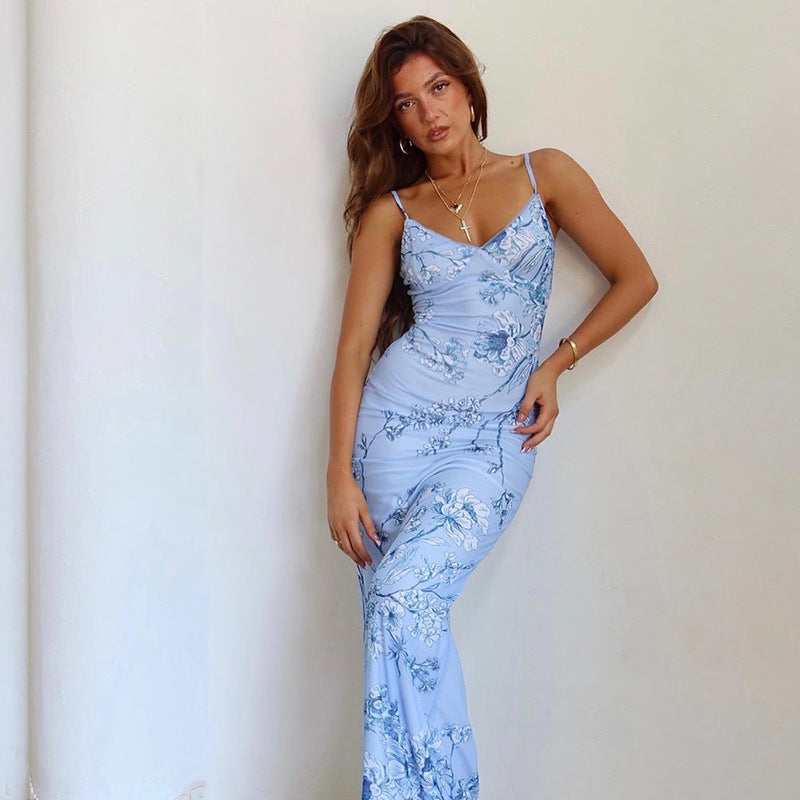 Fit Long Dress Summer Vacation Style Dresses