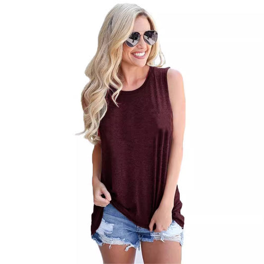 Women's Summer Stylish Loose T-shirt Sexy Tops