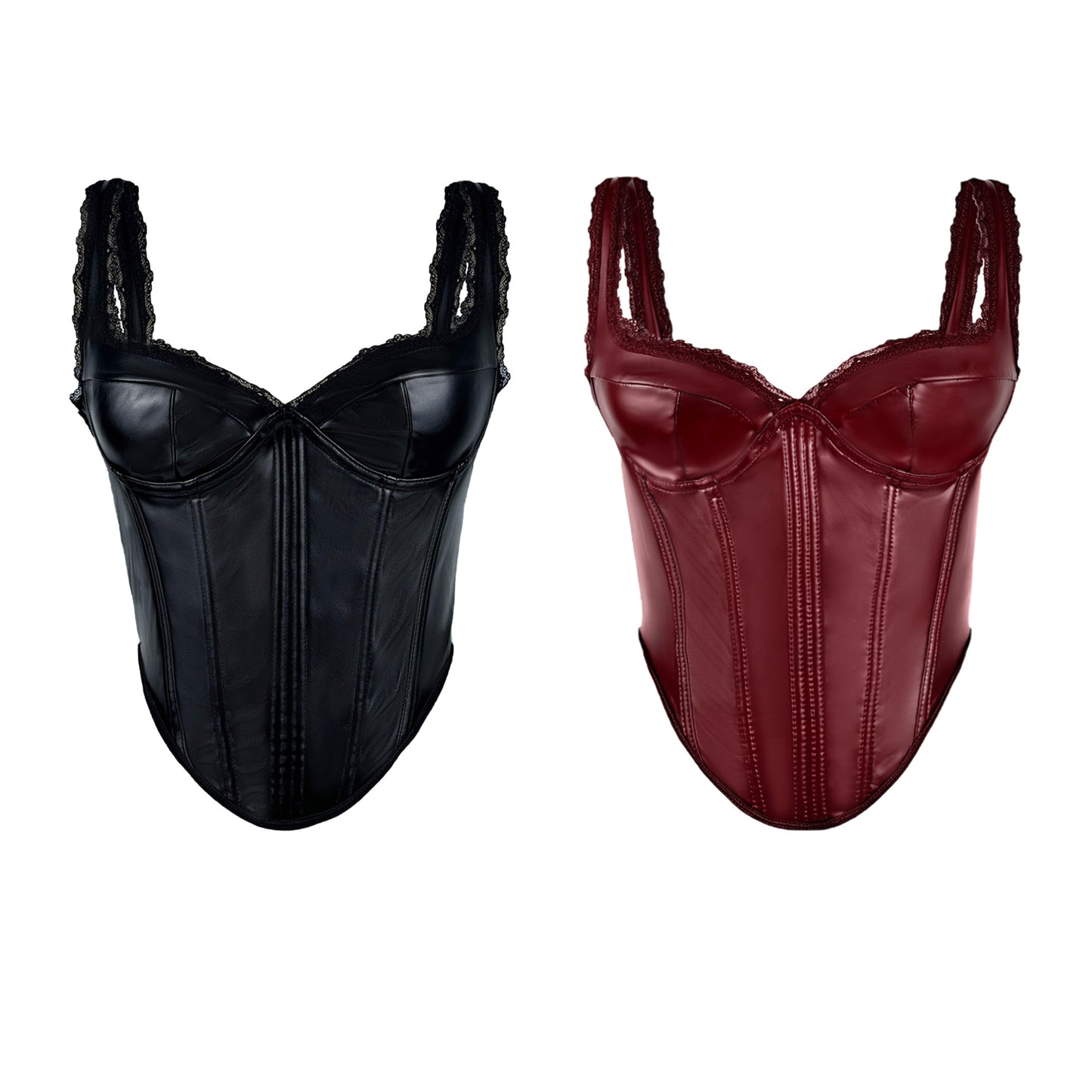 Lace Sling Basic Slim Fit High Sense Fishbone Tops