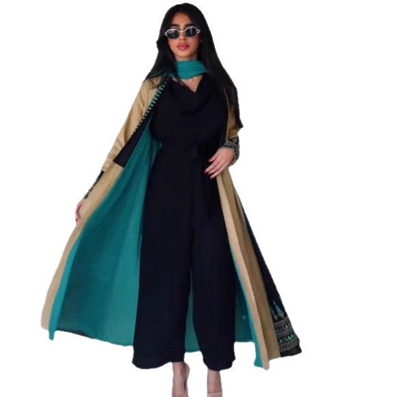Designer Model Temperament Leisure Fashion Mid-length Coats