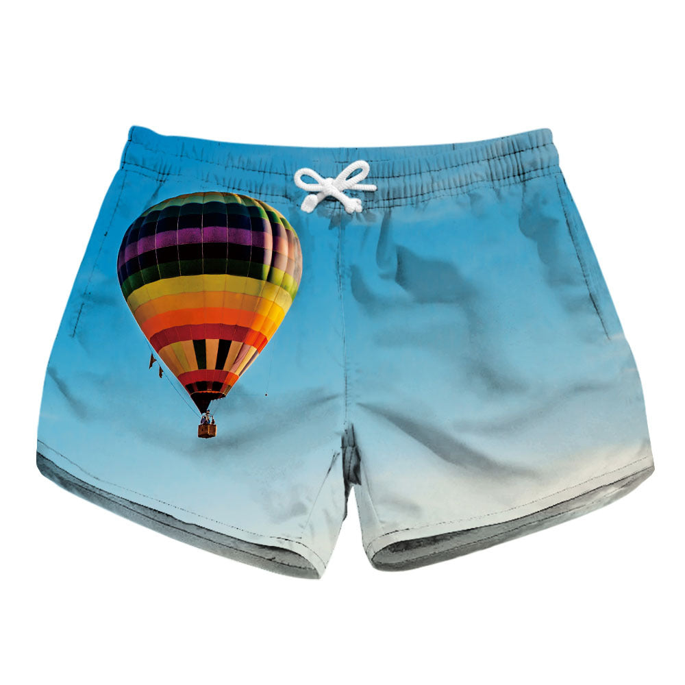 Women's Sexy Beach Digital Printing Cute Shorts