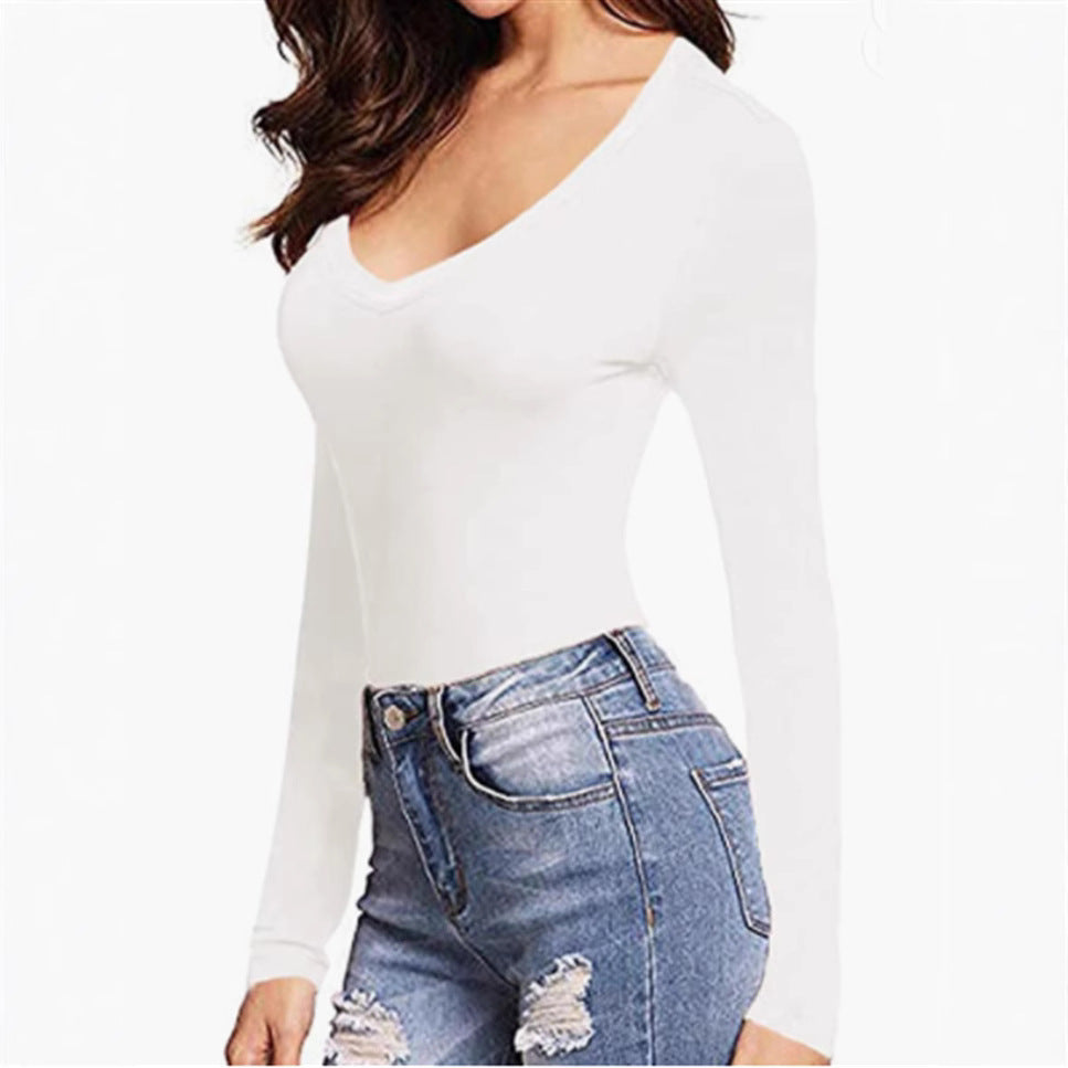Women's Long Sleeve Slim Fit Trendy Jumpsuits
