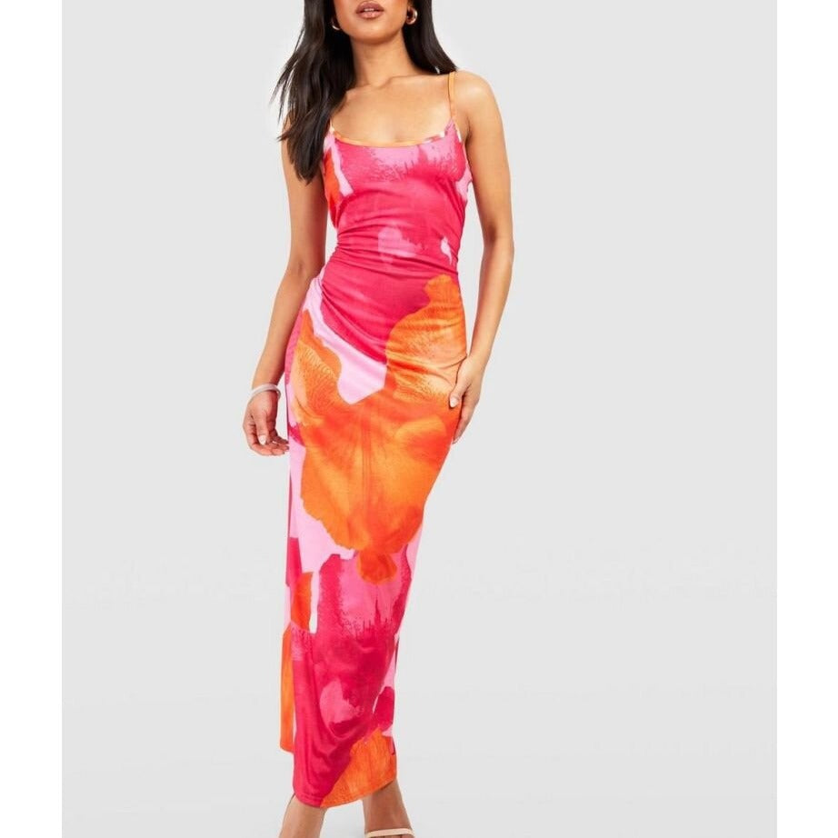 Women's Printing Summer High-grade Suspender French Dress Dresses