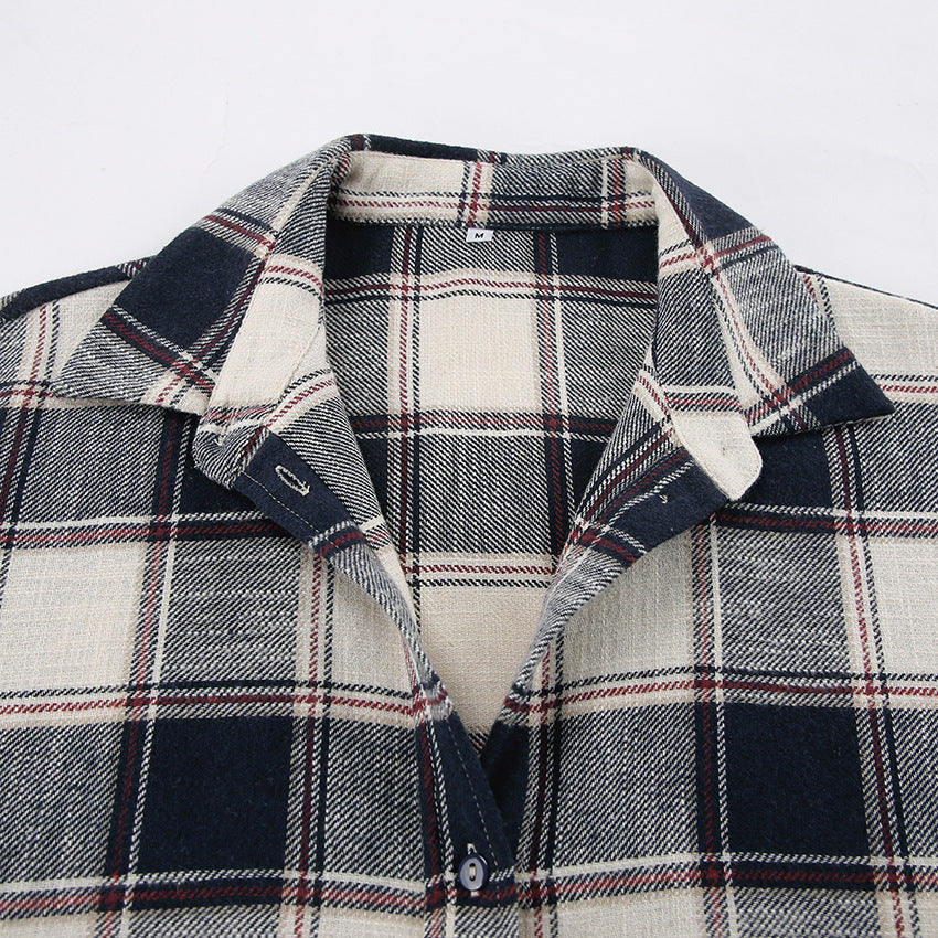 Long Sleeve Shirt Loose Casual Style Blouses