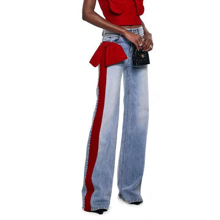 Women's Trendy Luxury Fashion Temperament Slim Fit Jeans