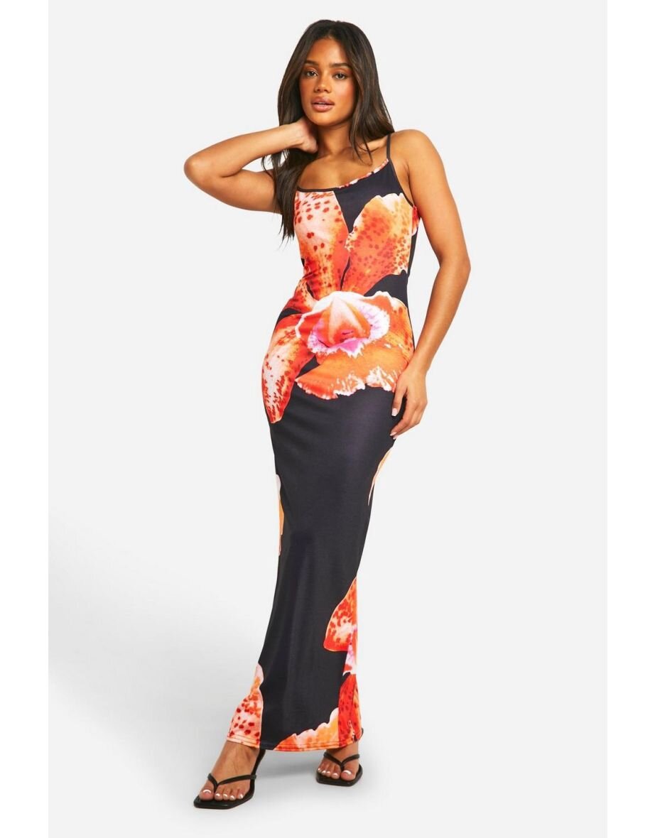 Women's Printing Summer High-grade Suspender French Dress Dresses