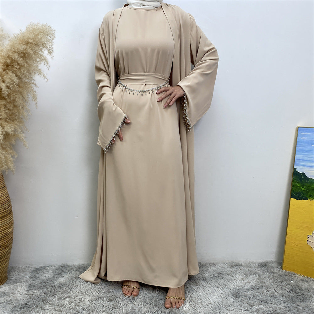 Fashion Versatile Creative Sleeveless Dress Muslim Suits