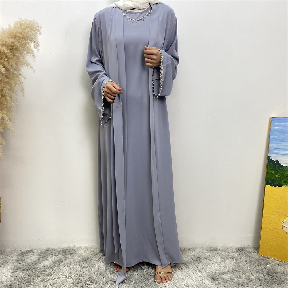 Fashion Versatile Creative Sleeveless Dress Muslim Suits