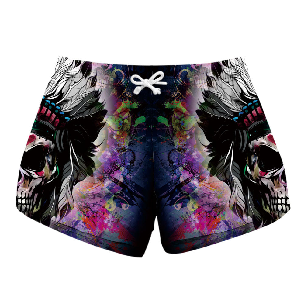 Women's Sexy Beach For Digital Printing Casual Shorts