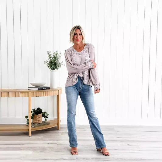 Women's Slouchy Pretty Graceful Fashion Stretchy Jeans