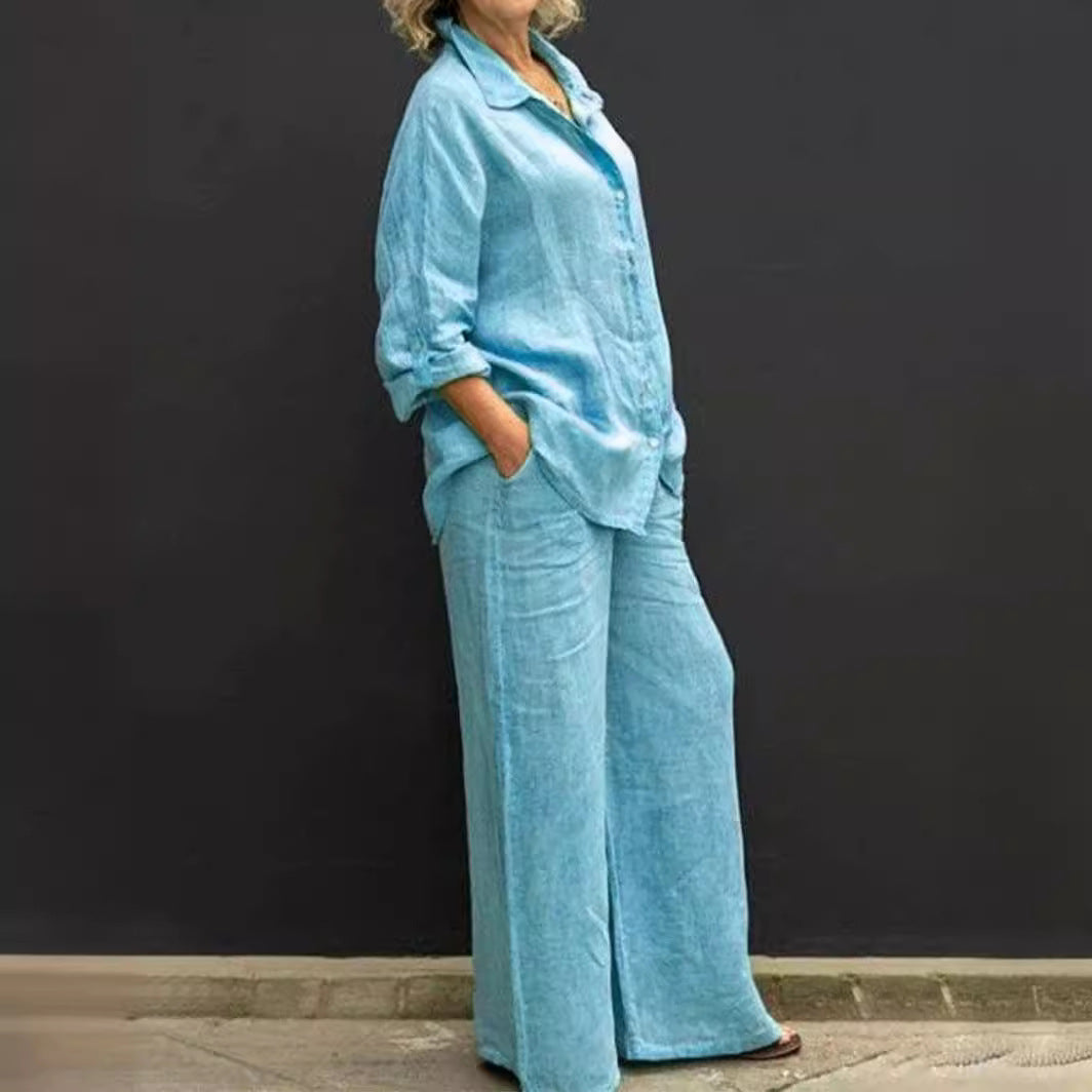 Women's Innovative Shirt Outfit Casual Urban Suits