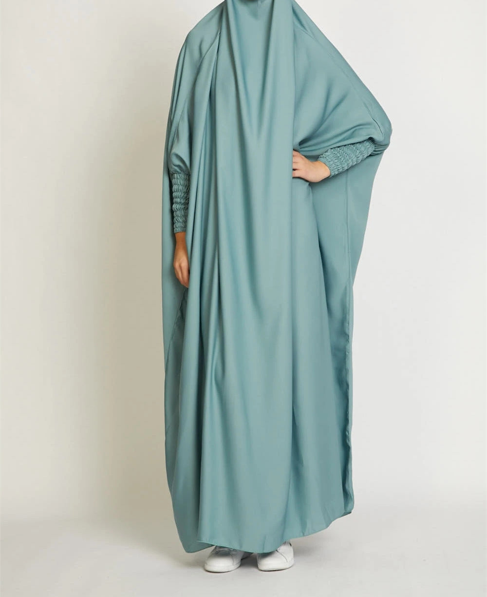 Turkish Swing Solid Color Robe Dress Dresses