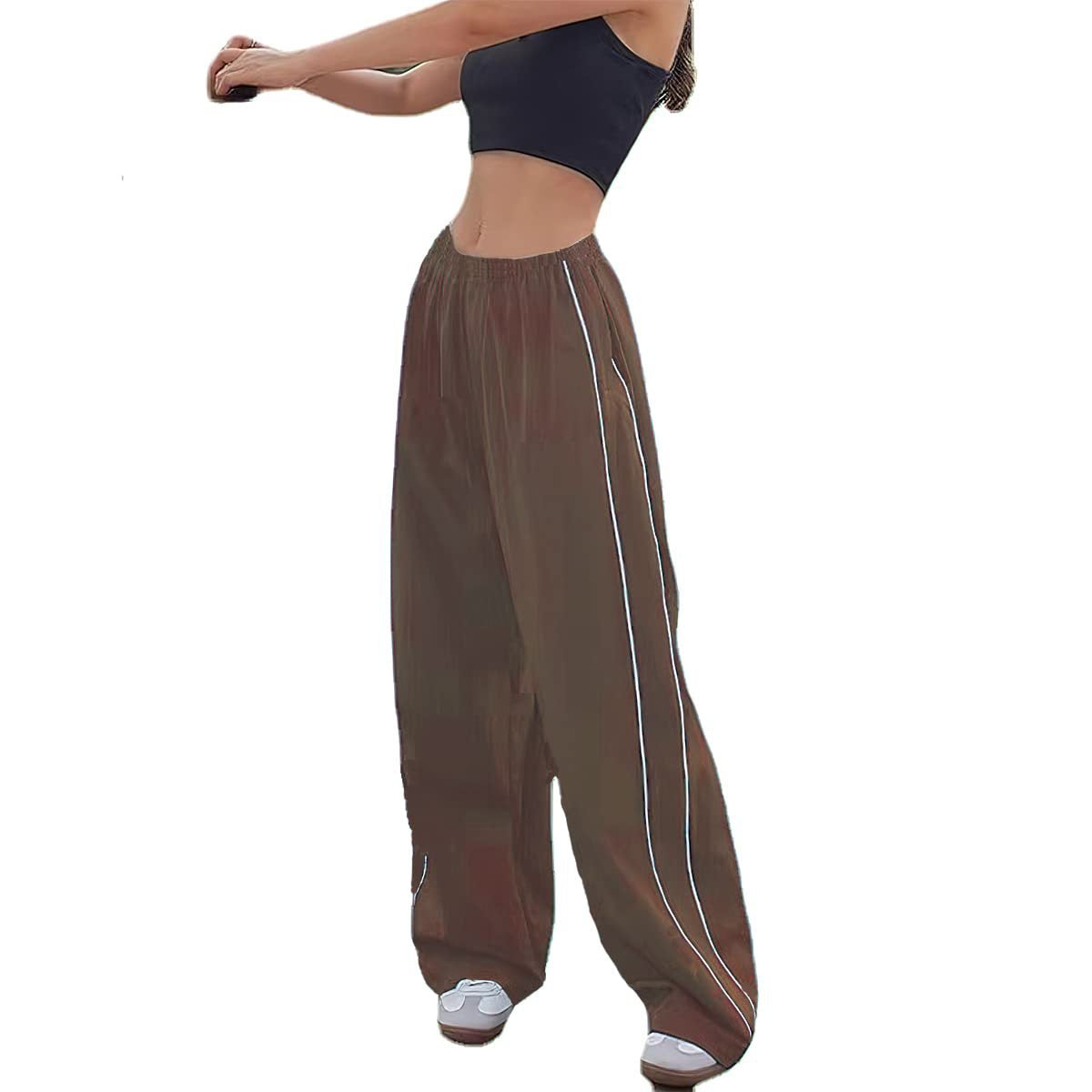 Drawstring Leisure Elastic Waist Long On Pants