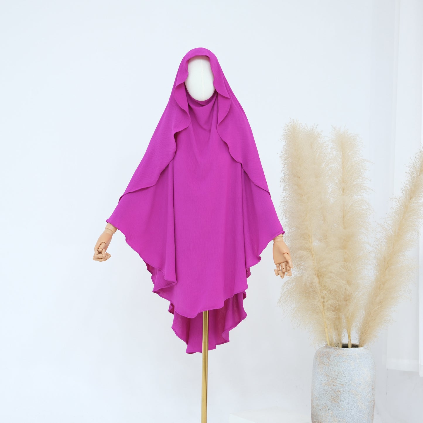 Casual Trendy Solid Color Turban Turkish Dresses