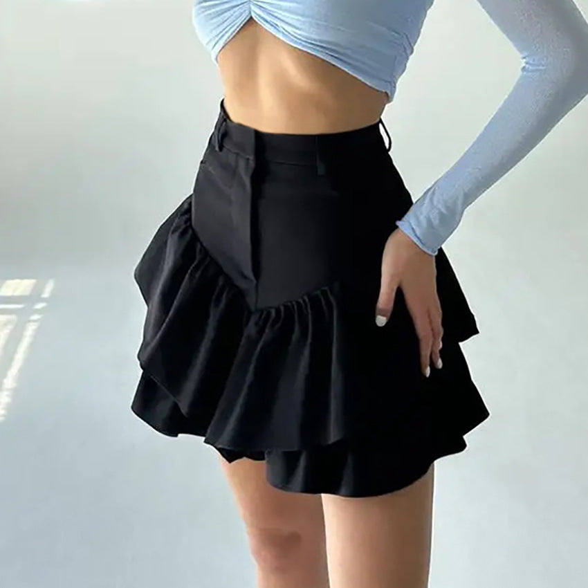 Fashionable Cake Dress Elegant A- Line Skirts