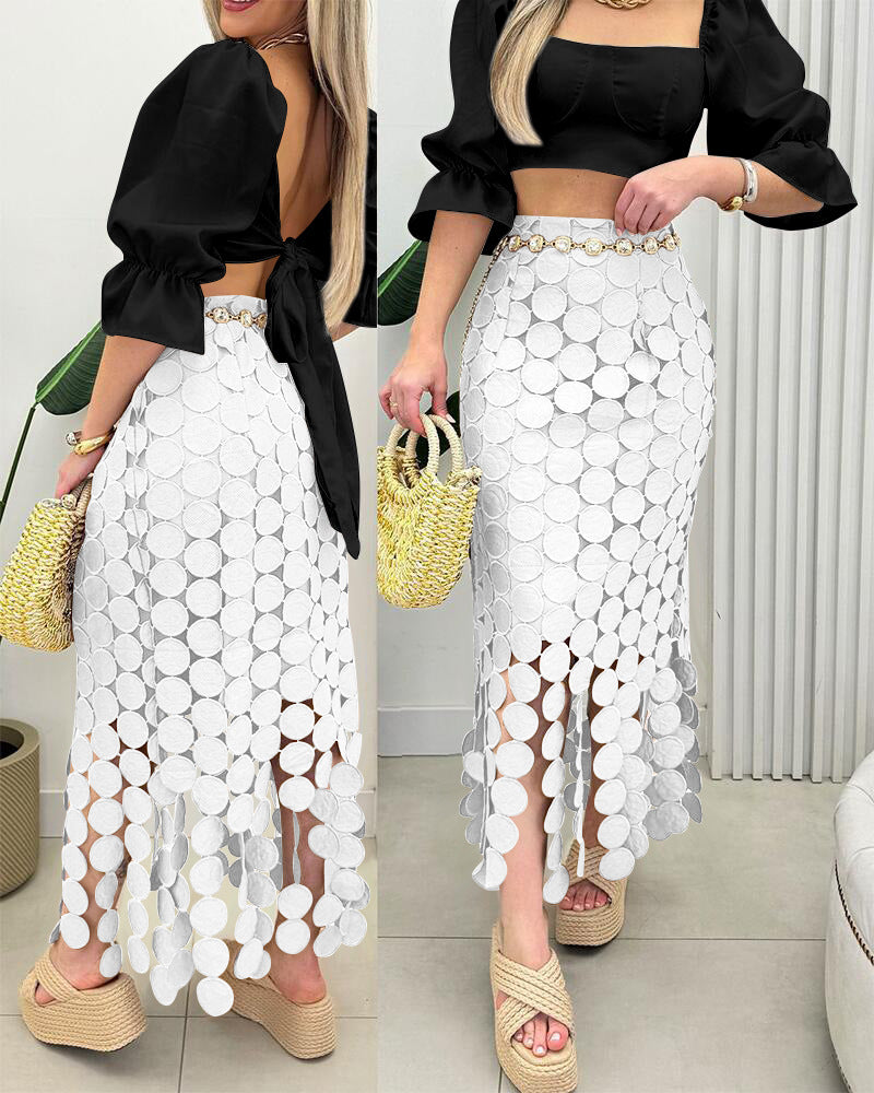 Glamorous Pocket Cap Tied Long Sleeves Jumpsuits