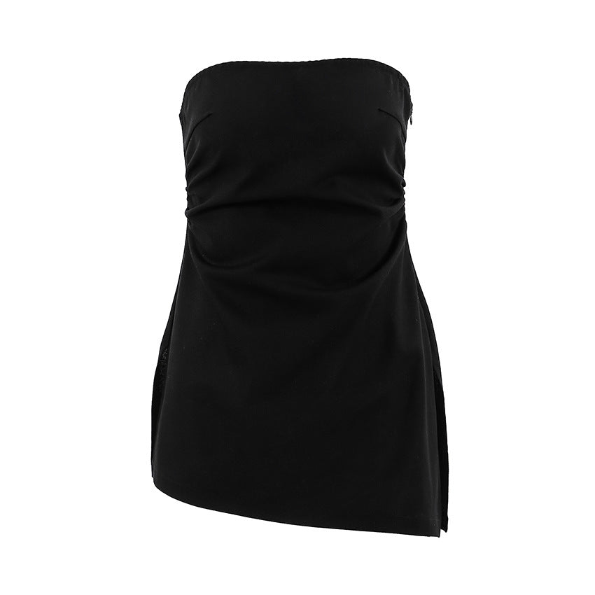 Women's Cotton Linen Slim Fit Sexy Tube Tops