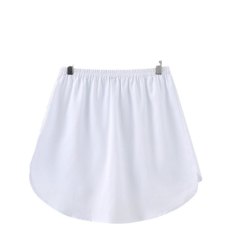 Bandage Dress Fake Hem Two-piece White Skirts