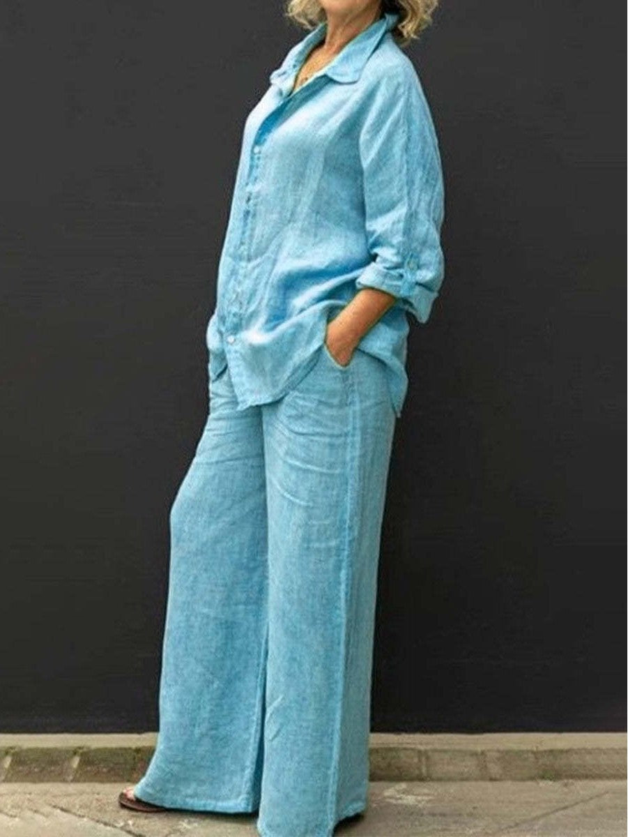 Women's Innovative Shirt Outfit Casual Urban Suits