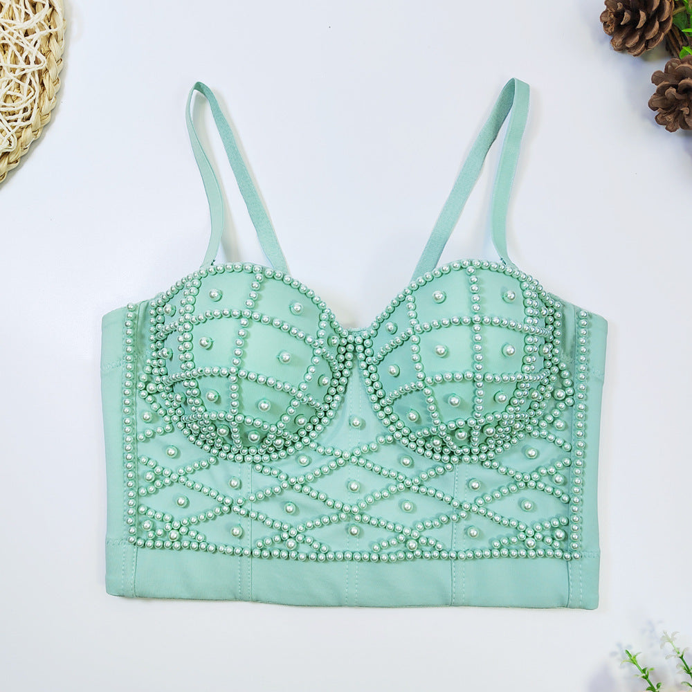 Women's Wear Beauty Back Exposed Navel Sexy Tube Tops