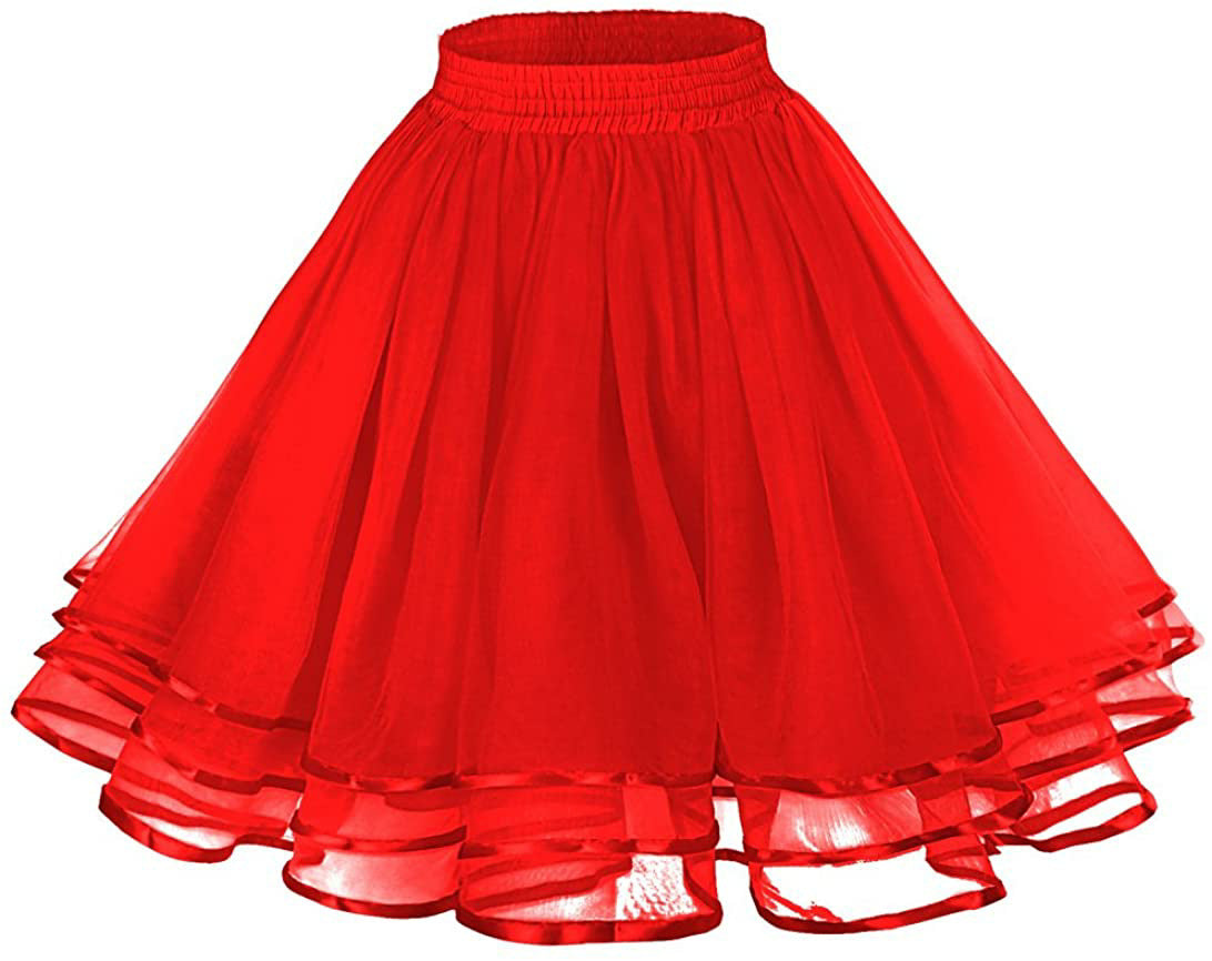 Crinoline Boneless Soft Veil Daily Ribbon Skirts