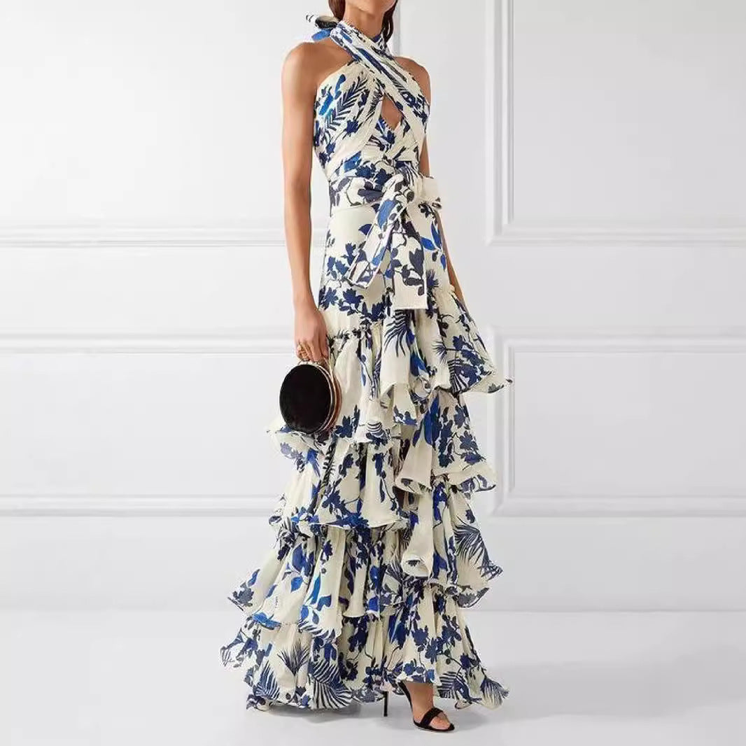Summer Bohemian Vacation Style Lolita Large Dresses