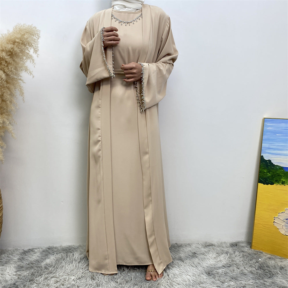 Fashion Versatile Creative Sleeveless Dress Muslim Suits