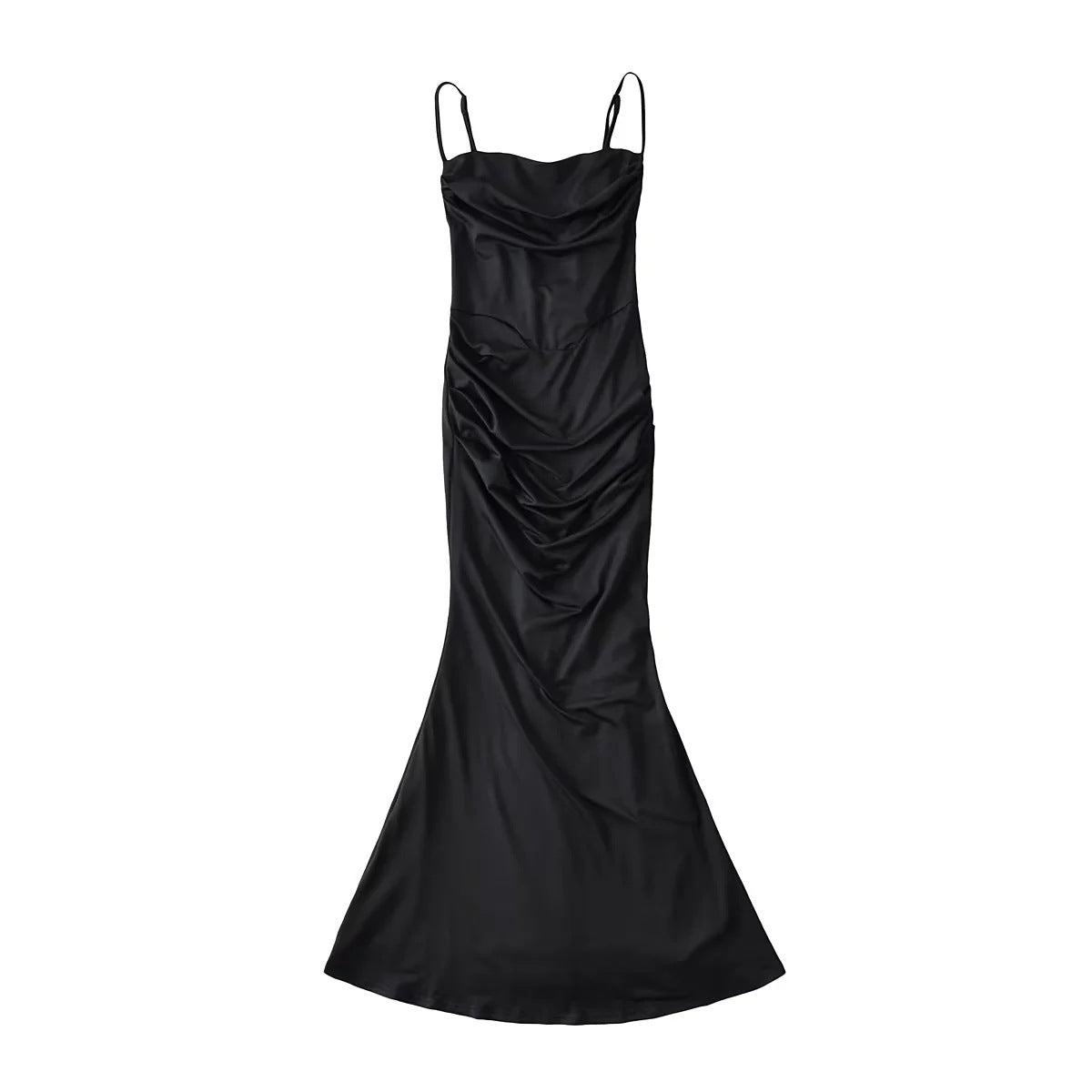 Three-dimensional Fishbone Sexy Fishtail Atmosphere Slimming Dresses