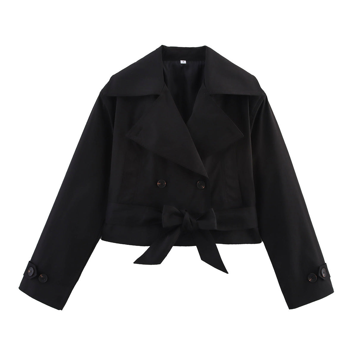 Fashion Series Belt Long Sleeve Trench Coats