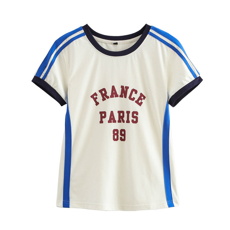 Women's Winter Striped Printed Preppy Style Sleeve Blouses