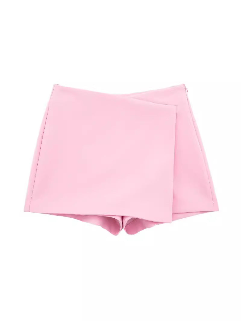 Women's Pretty Glamorous Fashion Casual Asymmetric Shorts