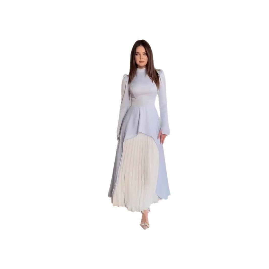 Women's Retro Temperament Long Sleeve Dress Design Dresses