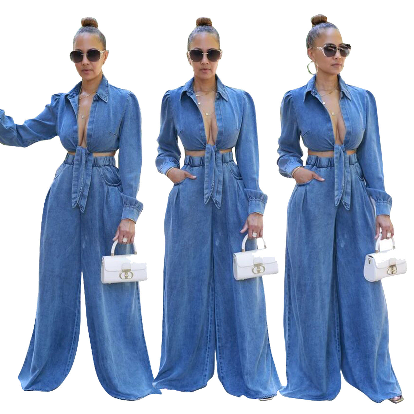 Women's Classy Beautiful Creative Casual Denim Jeans