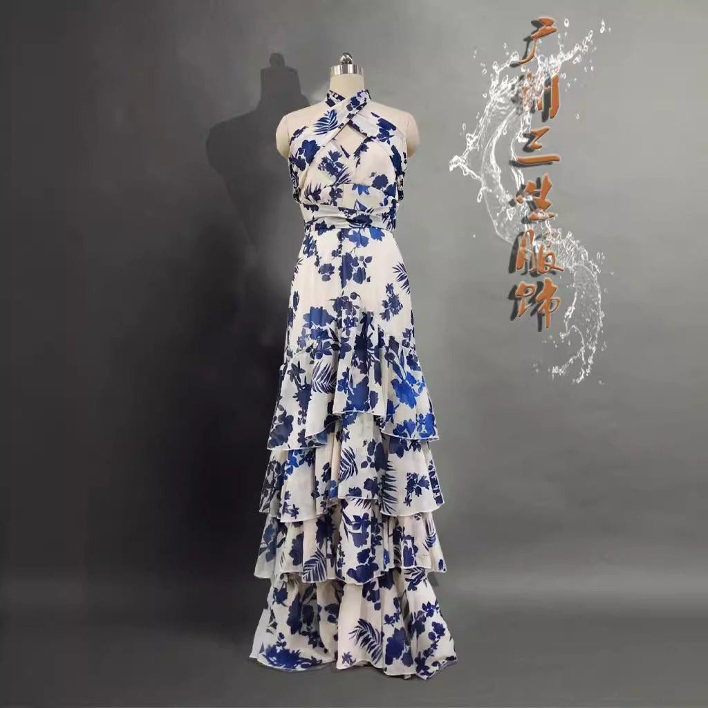 Summer Bohemian Vacation Style Lolita Large Dresses