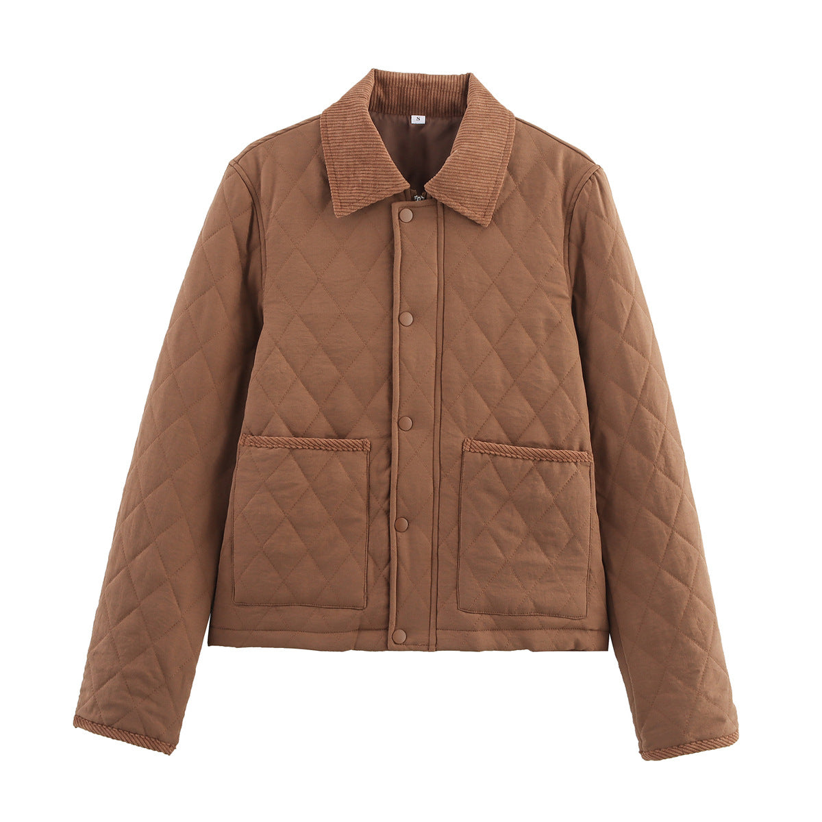 New Classy Summer Comfortable Quilted Pocket Coats