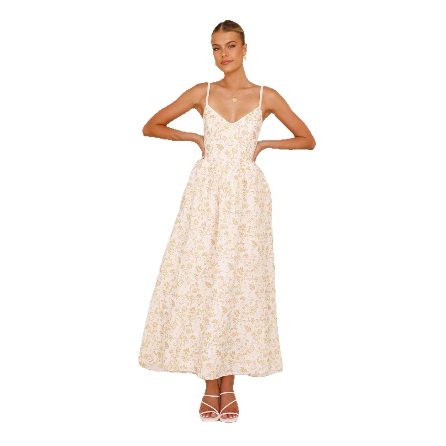 Women's Fashion Wear Strap Seaside Holiday Dress Dresses