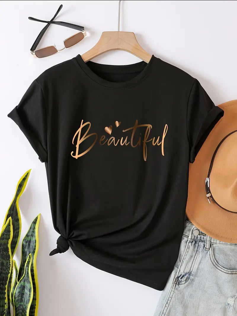 Women's Come To The Picture Make Short-sleeved Blouses